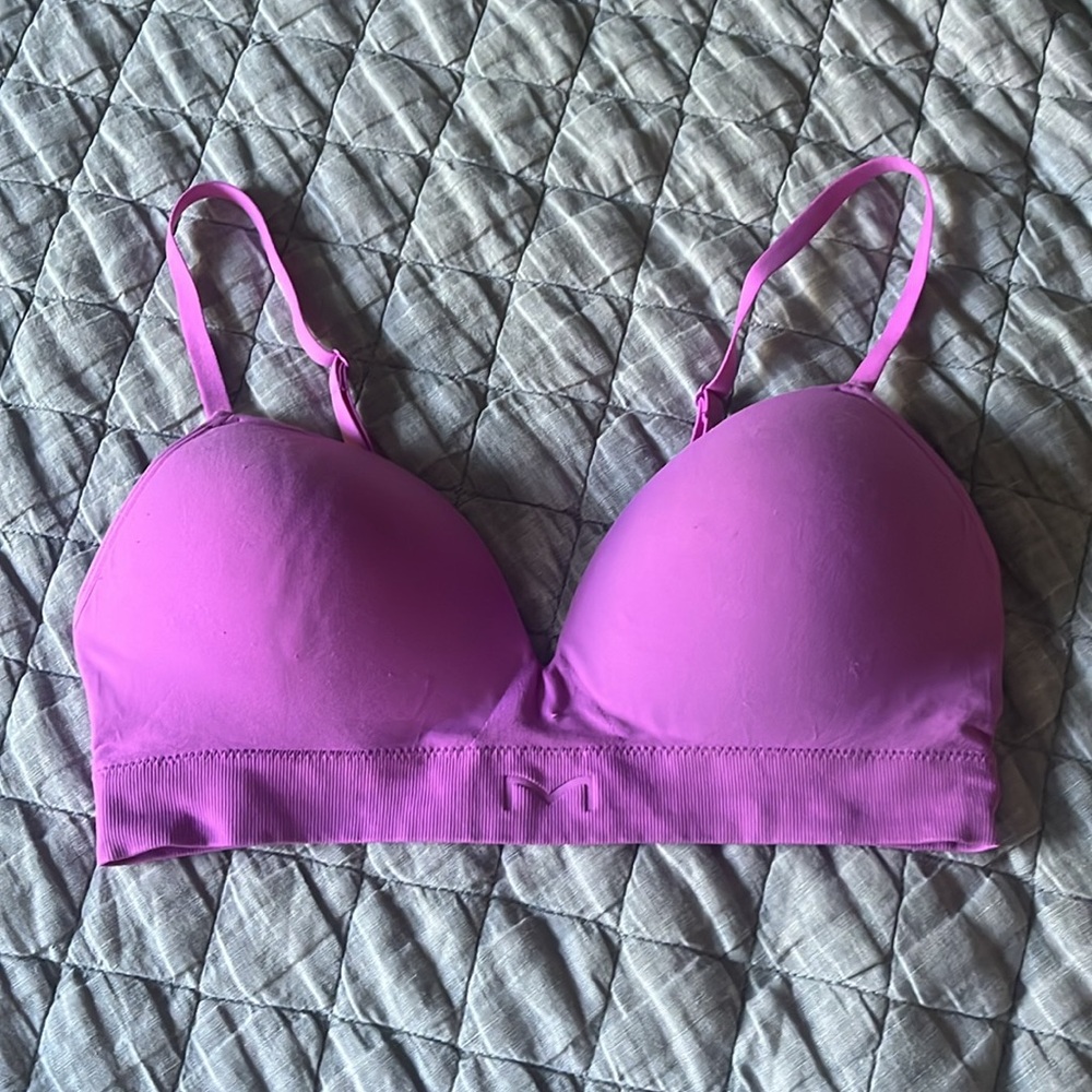 MAIDENFORM M Women's Seamless Bralette MBT110 Magenta SIZE M